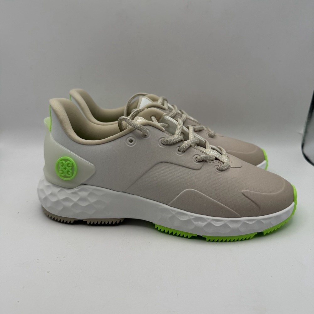 G/FORE GFORE MG4+ Gradient Golf Shoe Sneaker ⛳️ Women's 8.5 ⛳️ Khaki Tan Green - Picture 3 of 11